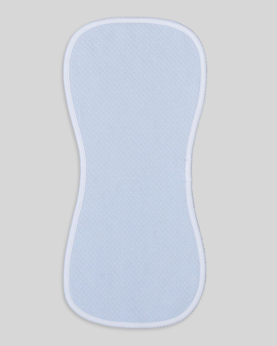 Blue Baby Burp Cloth