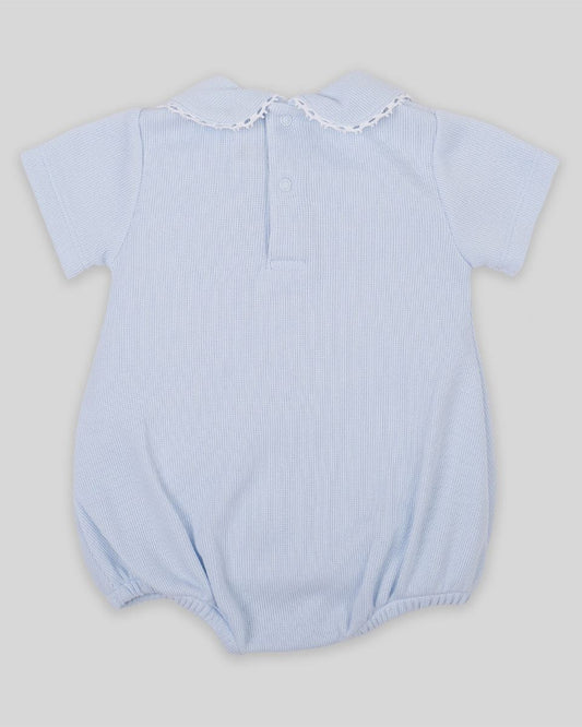 Milen Blue Knit Bubble