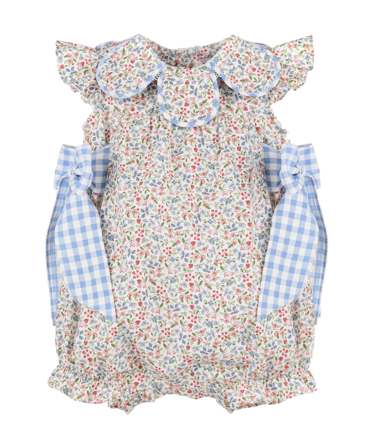 Americana Print Petal Playsuit