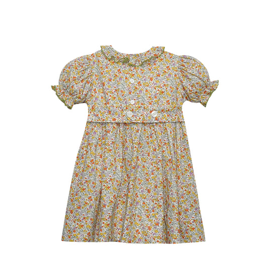 Yellow Flower Juliette Dress