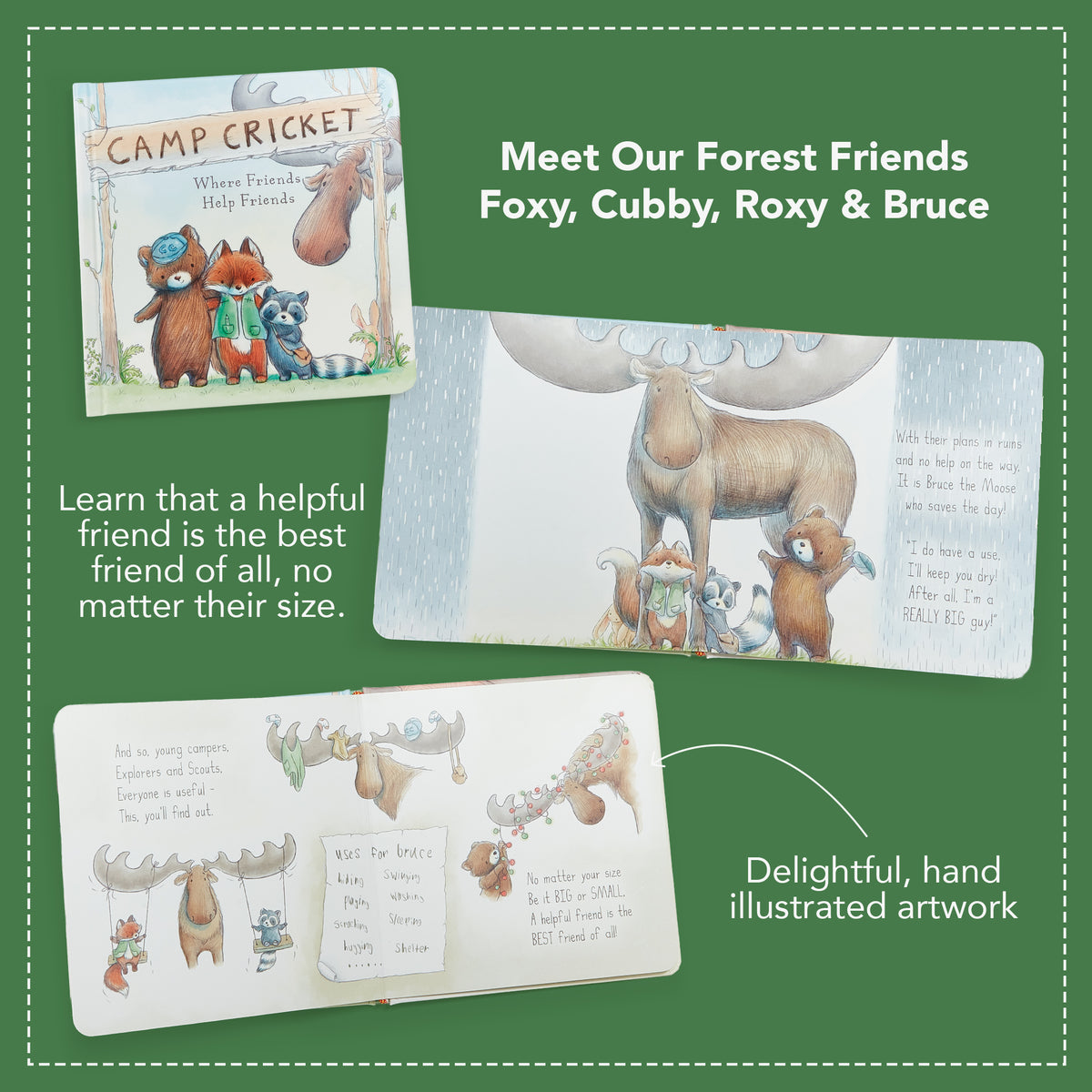 Camp Cricket Board Book