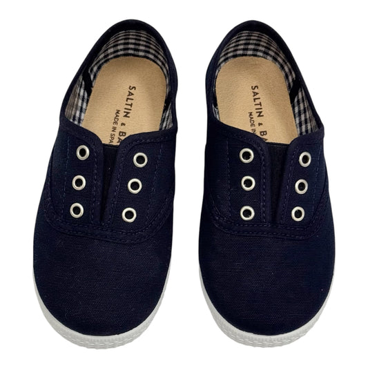 57701 Navy Canvas Sneaker