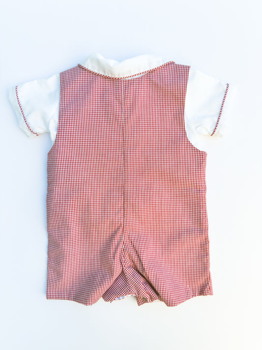 MG-0122-3 Mickey Smocked Overall 3M