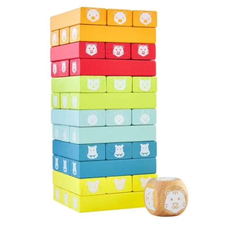 Rainbow Stacking Game