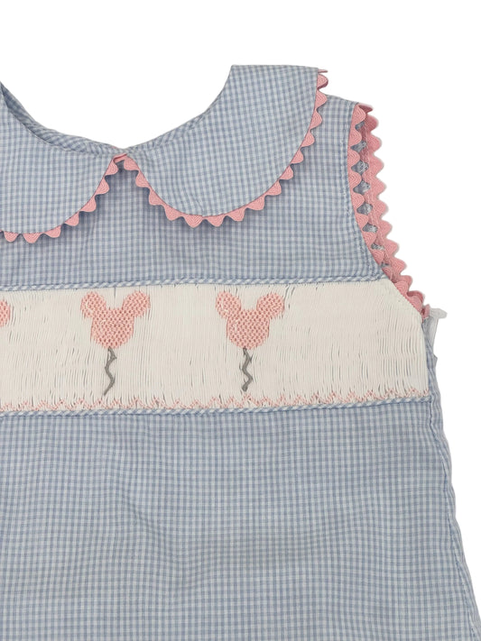 Bluebell Mickey Smocked Bloomers Set