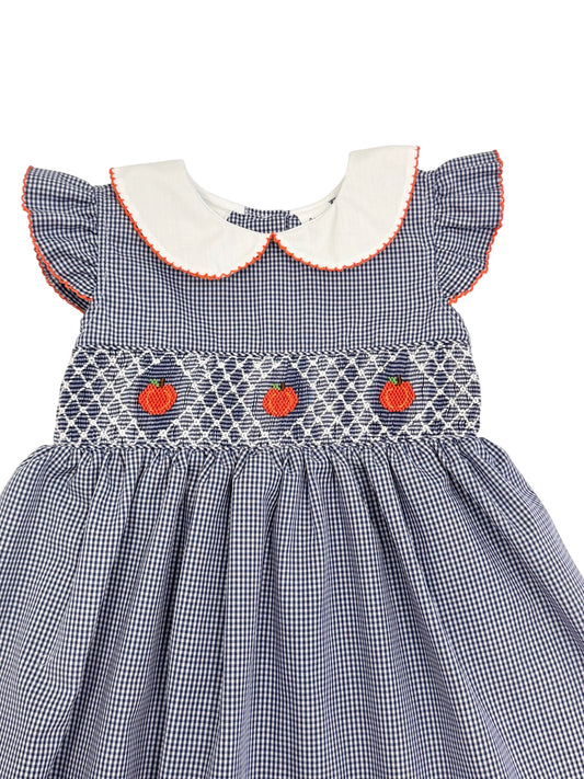 The Little Gingham Patch Smocked Dress