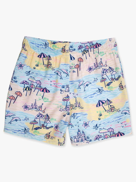 Beach Day Swim Trunks