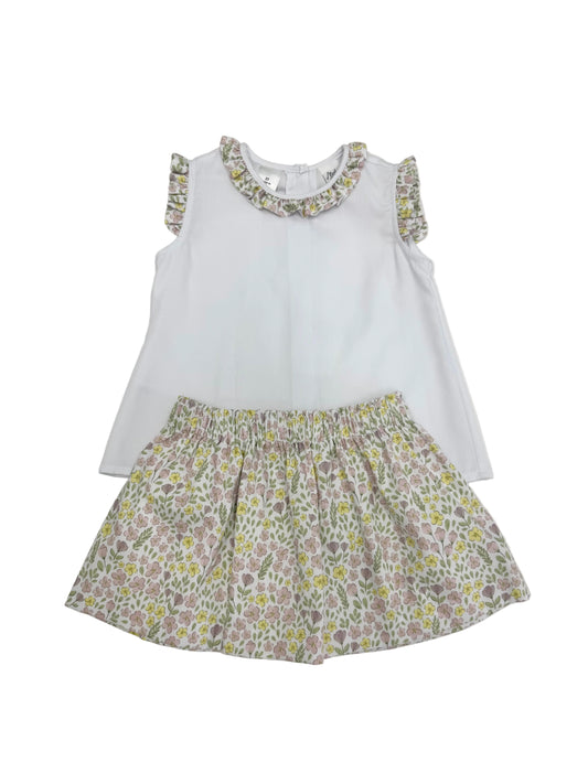 Floral Garden Skirt Set
