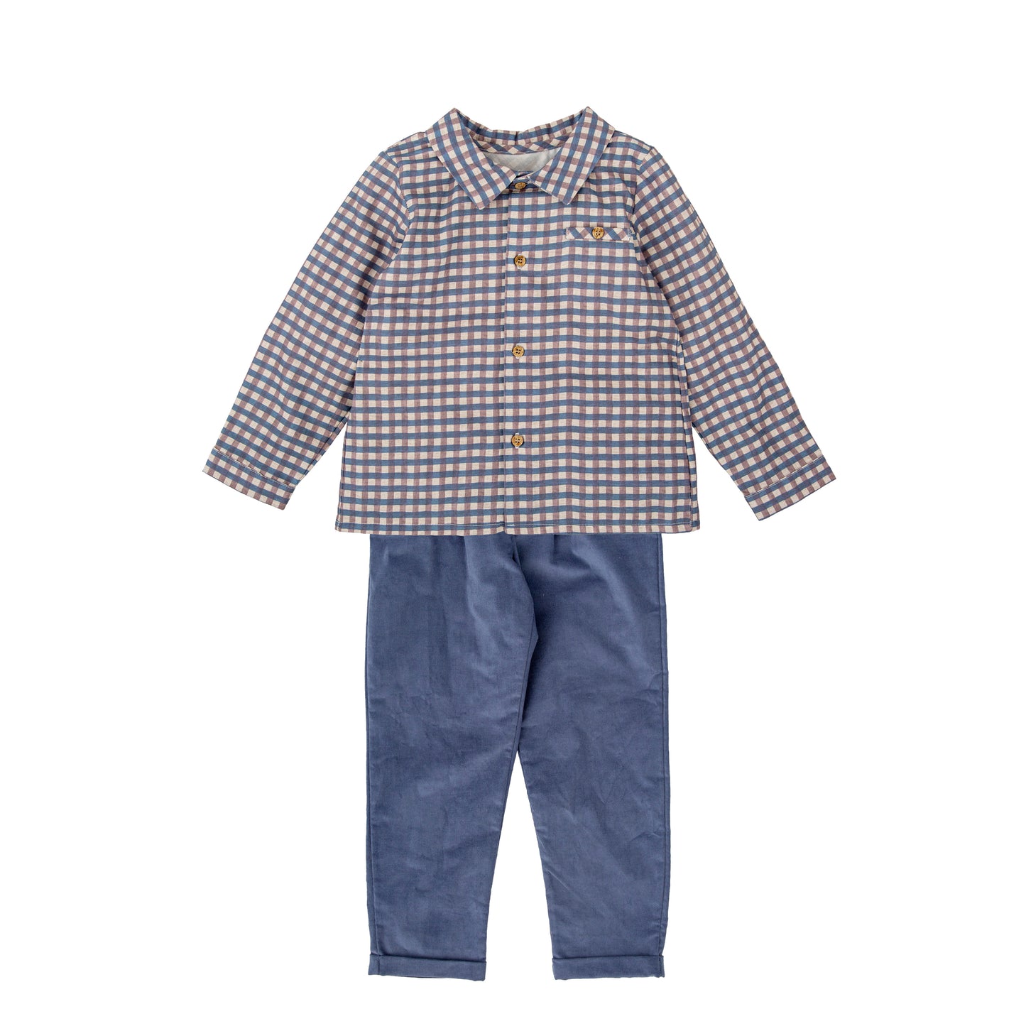 Alameda Blue Pants Set 44656