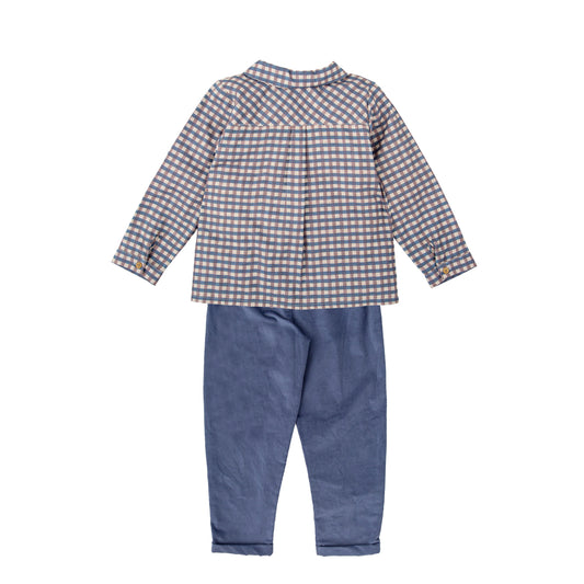 Alameda Blue Pants Set 44656