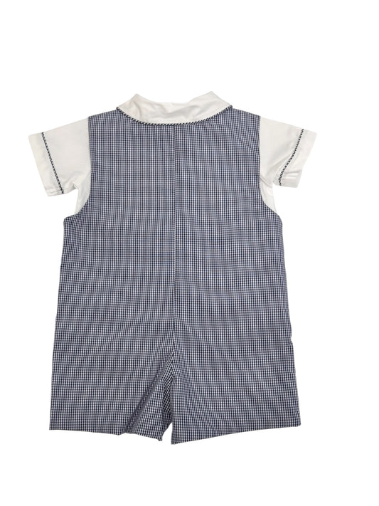 The Little Gingham Patch Smocked Overall