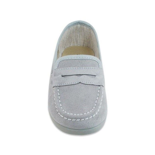 Medium Grey Suede Loafer 1135-02
