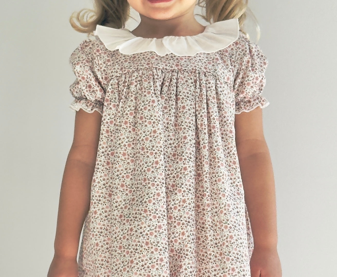 Dusty Rose Flower Dress