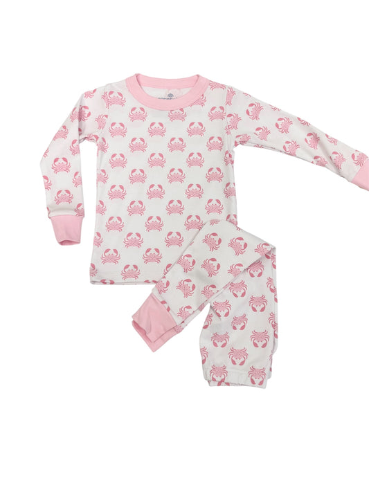Little Crawlers Long Pajamas Pink