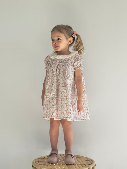 Dusty Rose Flower Dress