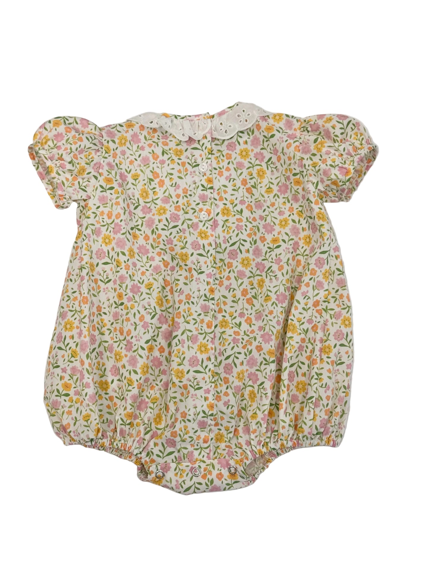 Blossom Garden Smocked Romper