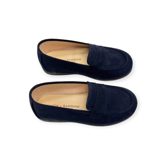 Navy Suede Loafer 1135-02