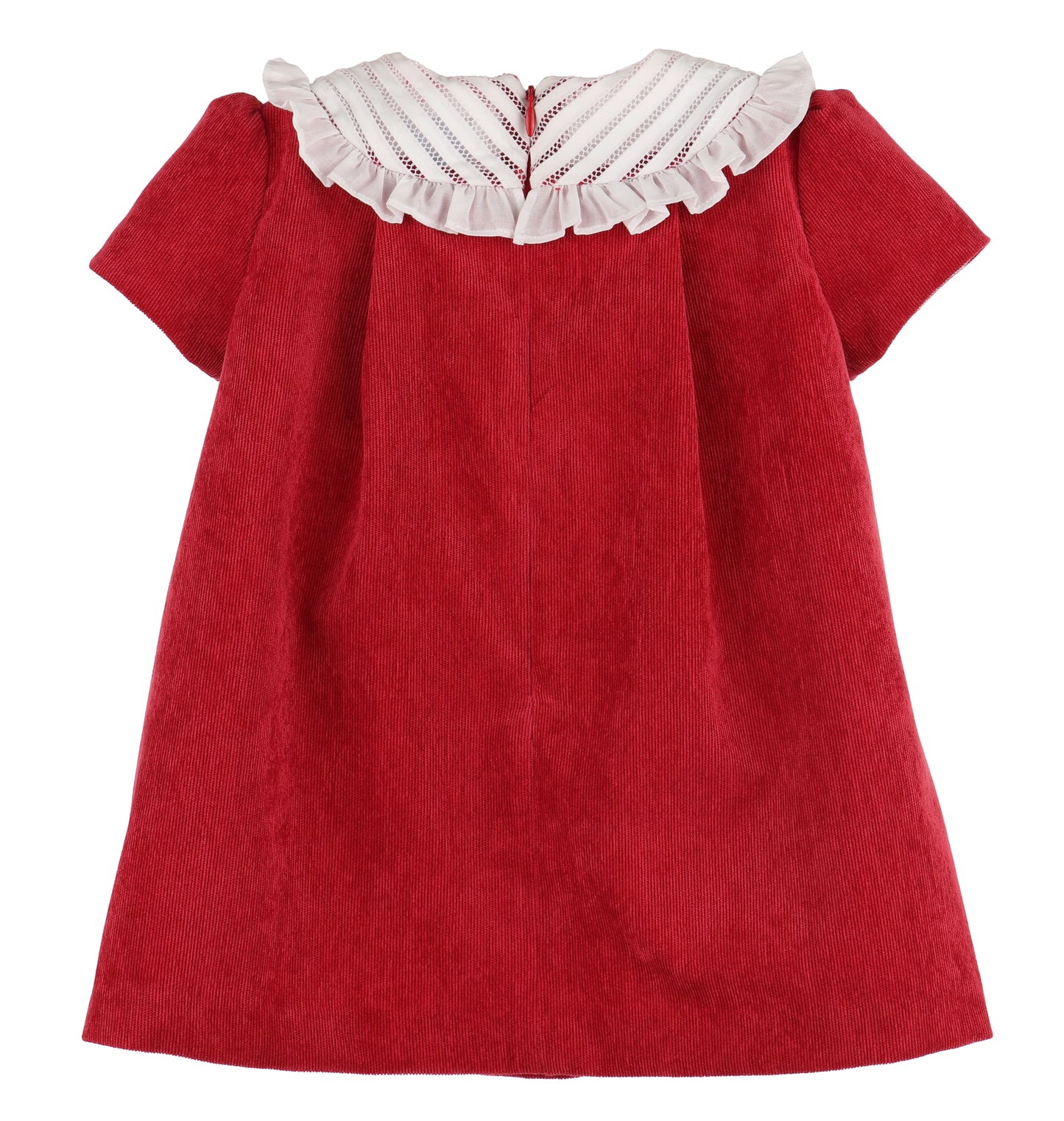 8858-RD Red Randalls Bib Dress