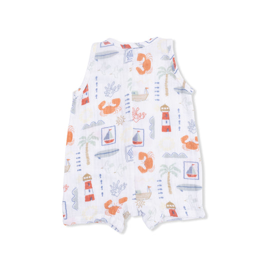 Club Mediterranean Shortie Romper