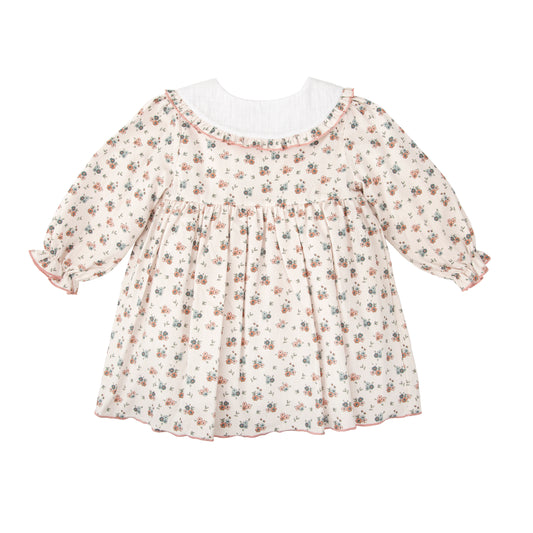 90652 MAHONIA BLUSH FLOWER DRESS