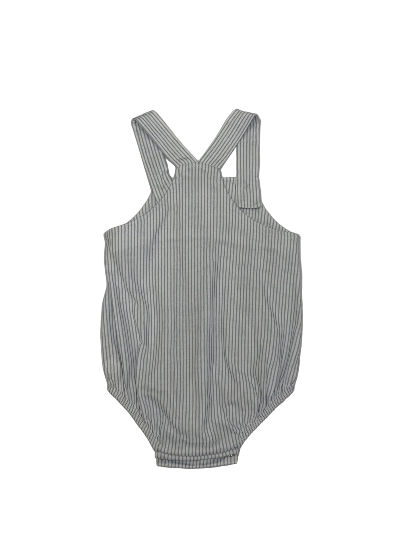 Mirada Blue Stripe Overall Bubble 33221