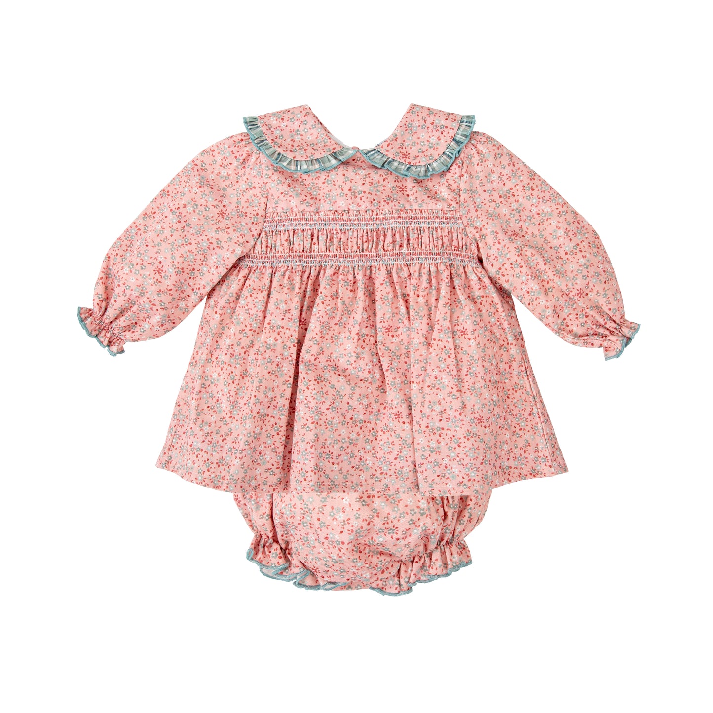 92651 RIBERA PINK GREY BLOOMER SET