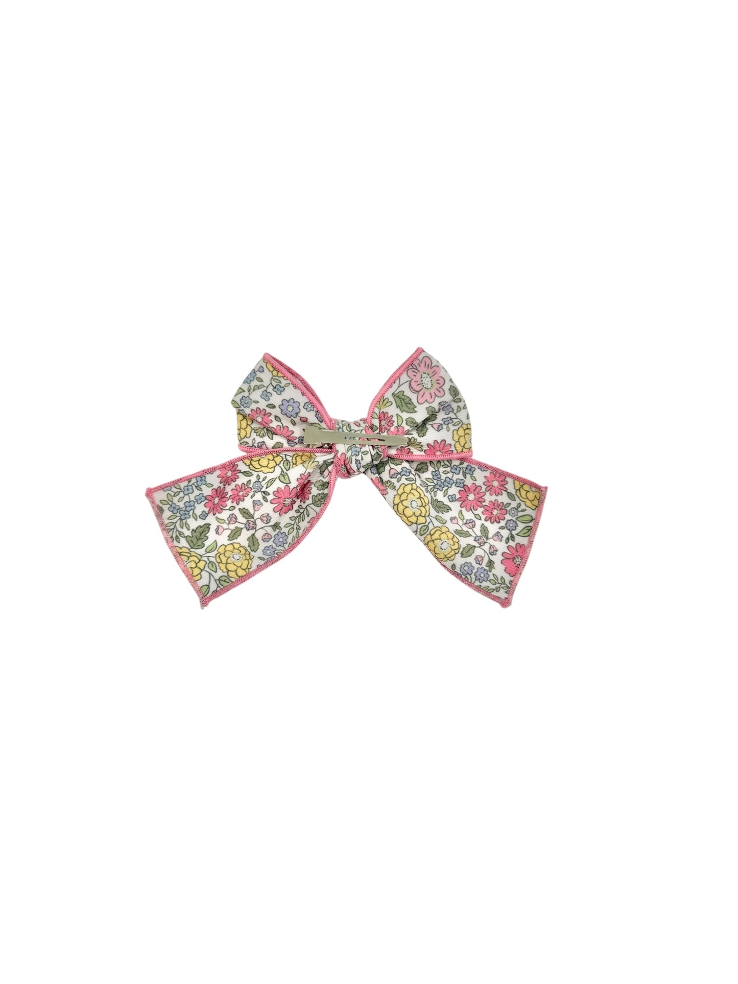 Chelsea Garden Flower Print Bow