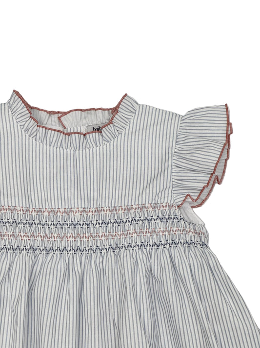 Claridad Blue Stripe Dress 90420