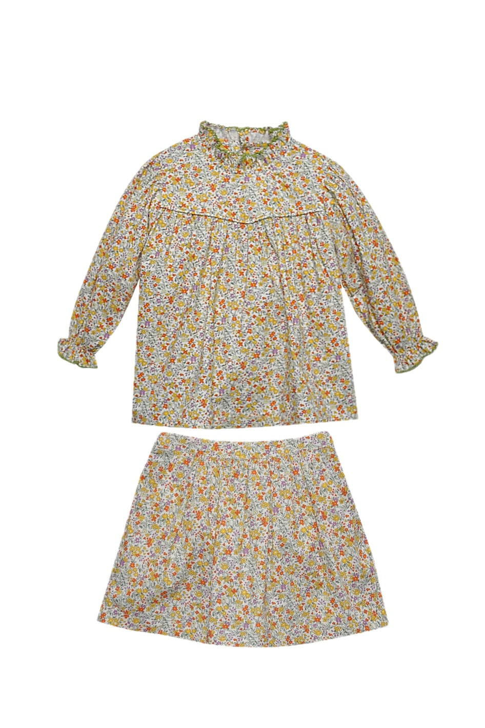 Yellow Flower Sylvie Blouse