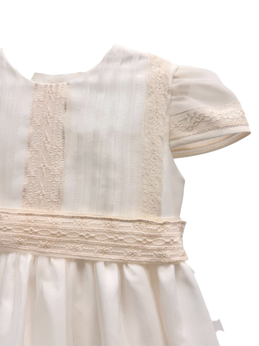 Beige Organza Dress 478