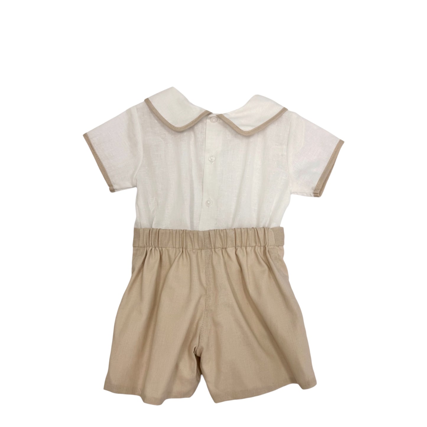 William Beige Linen Set