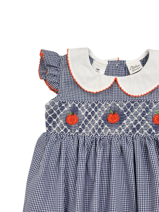 The Little Gingham Patch Smocked Romper