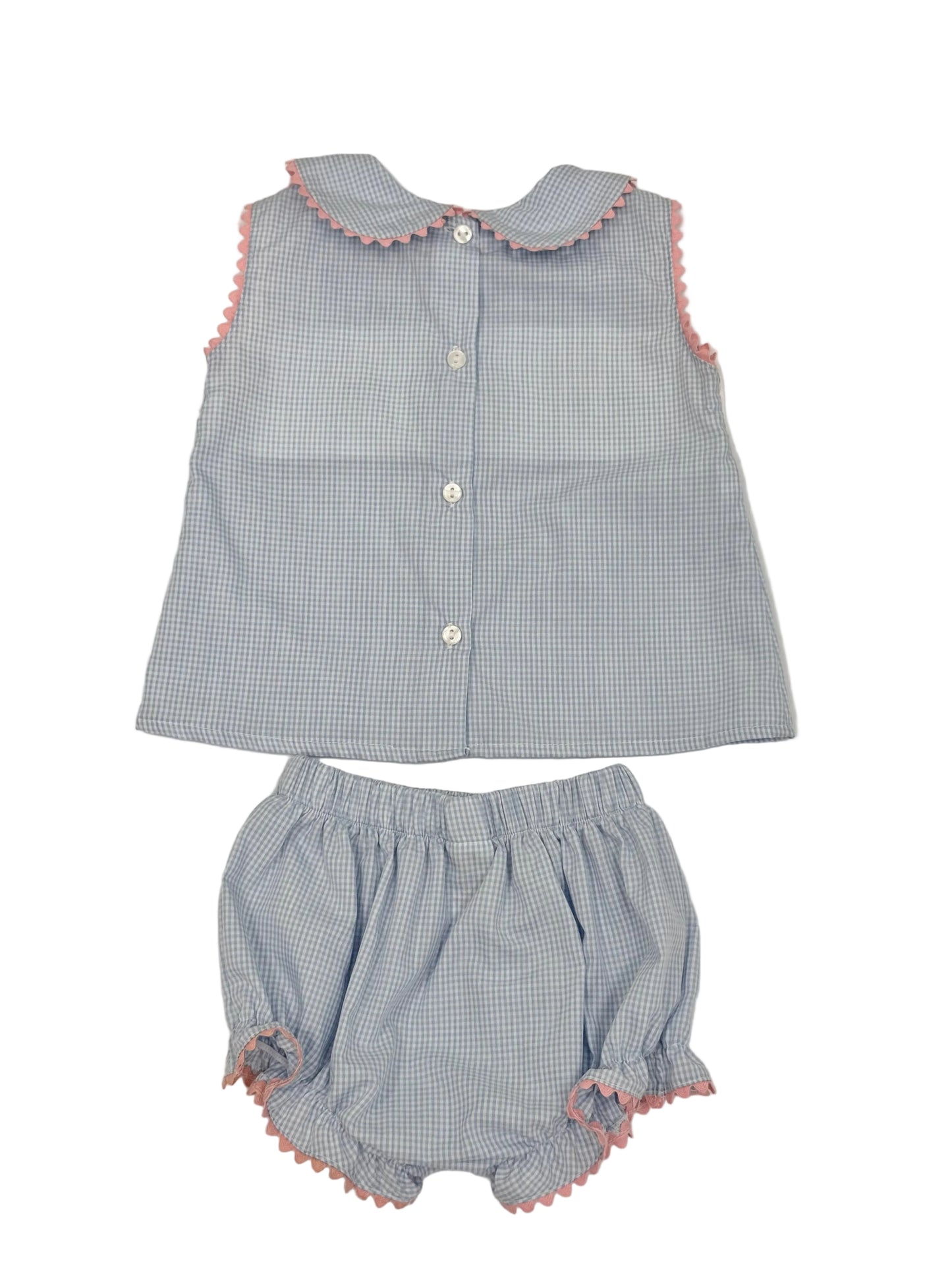 Bluebell Mickey Smocked Bloomers Set