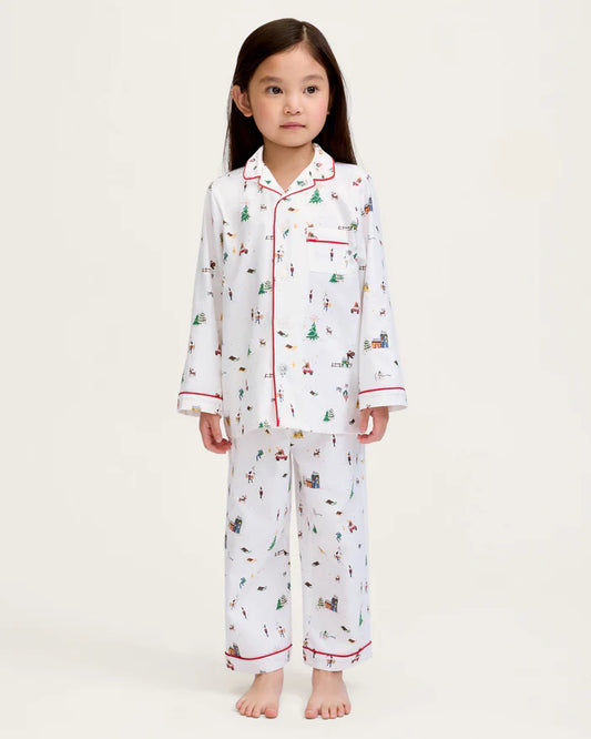 Twill Pajama Holiday Town
