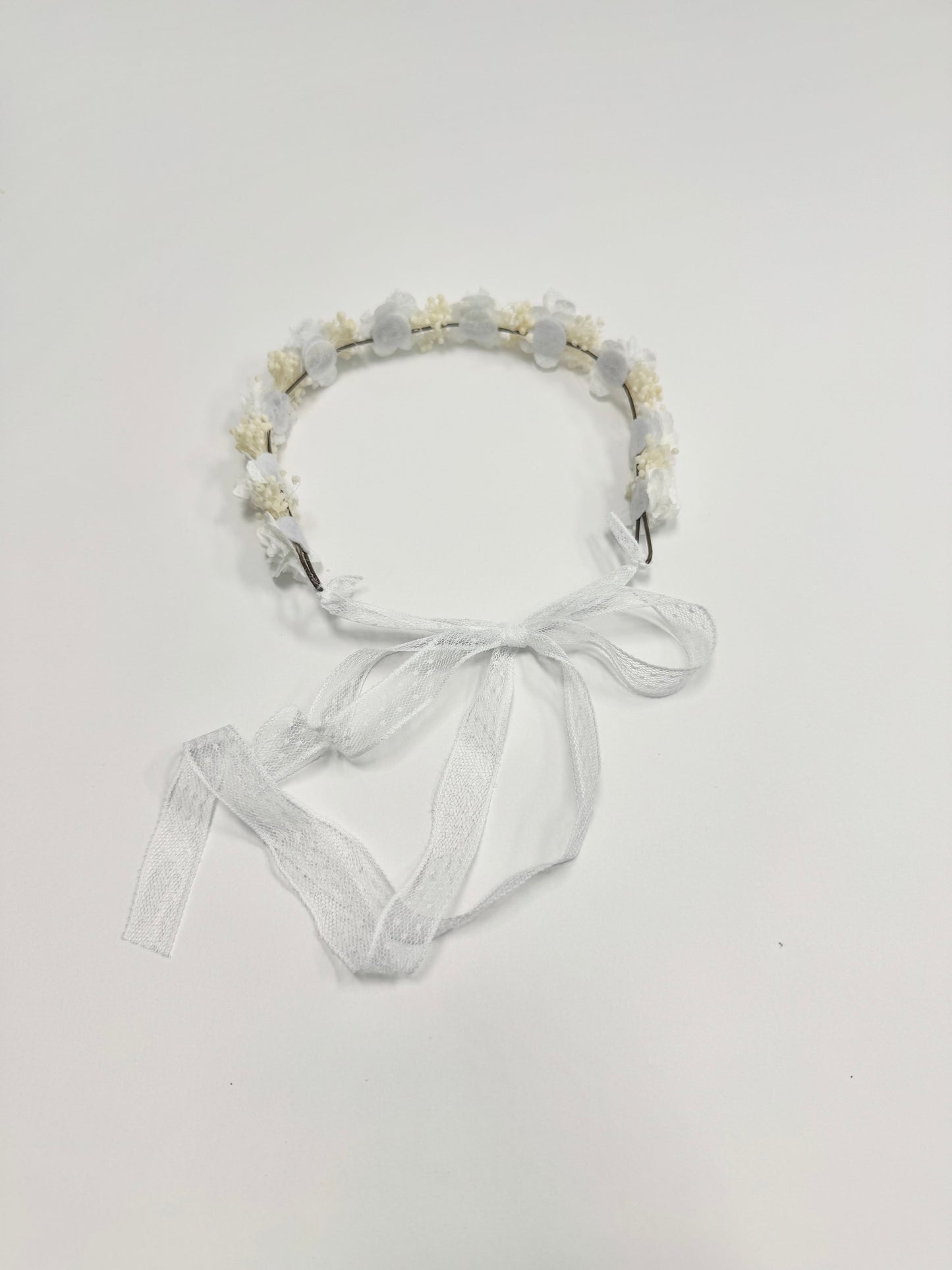 Floral Half Wreath Ribbon