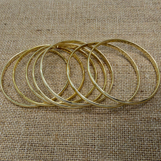 Gold Bangles Set of 7