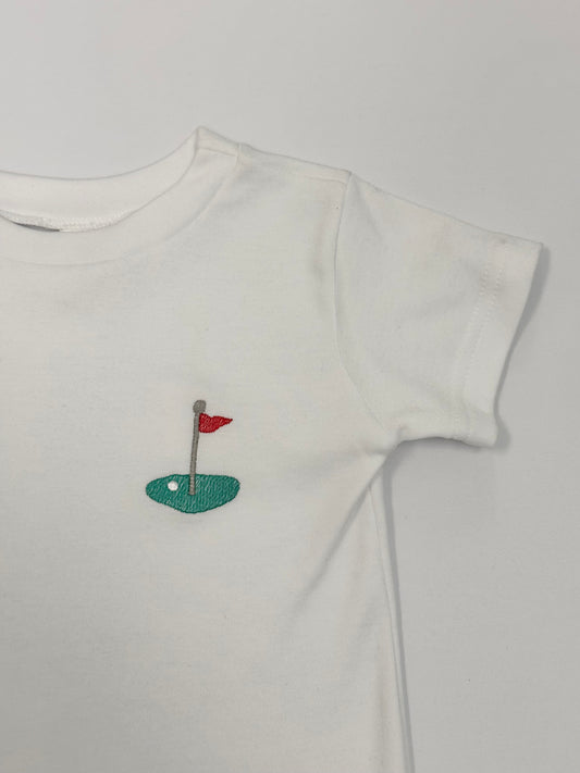 Golf Check Shorts Set