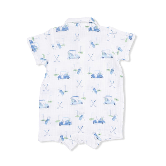 Baby Golf Carts Blue - Polo Shortie