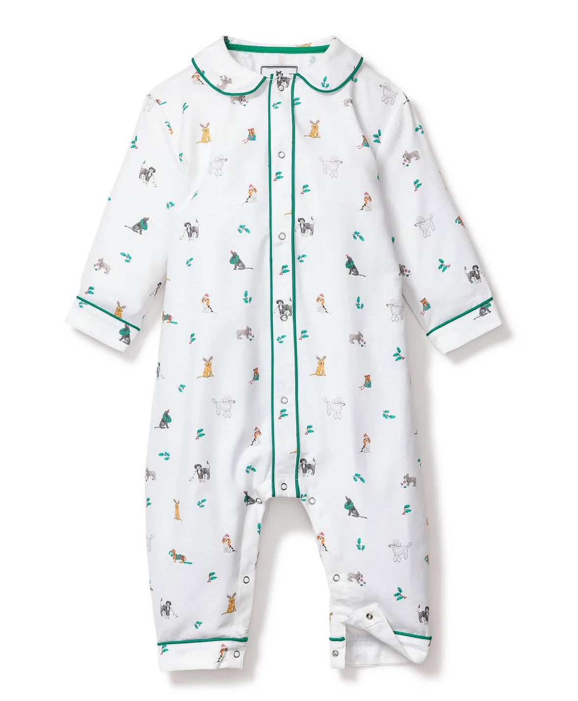 Holiday Dogs Romper PJ 0/3M