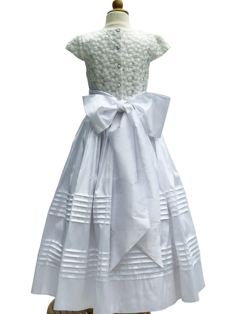 First Communion Micaela Taffeta Dress
