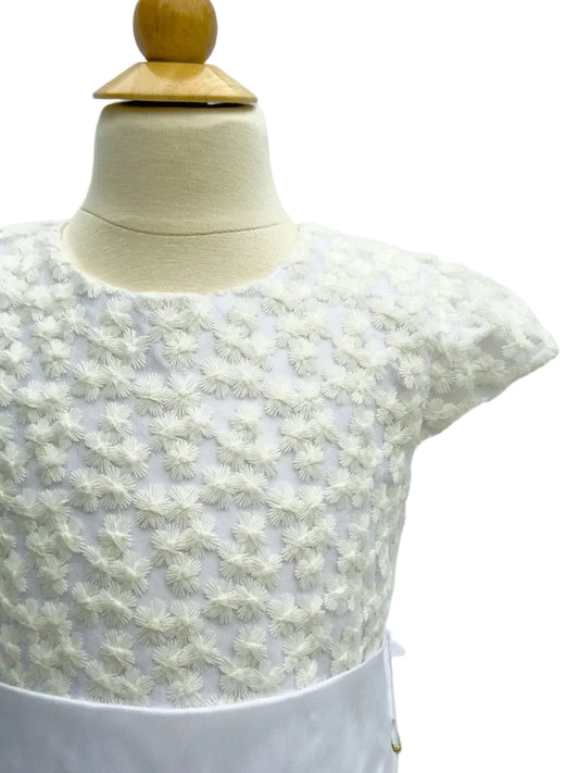 First Communion Micaela Taffeta Dress