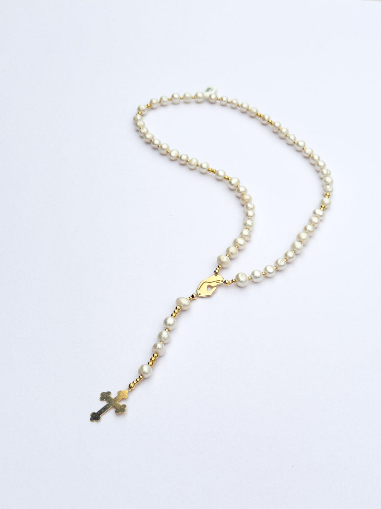 Large Pearl Rosary