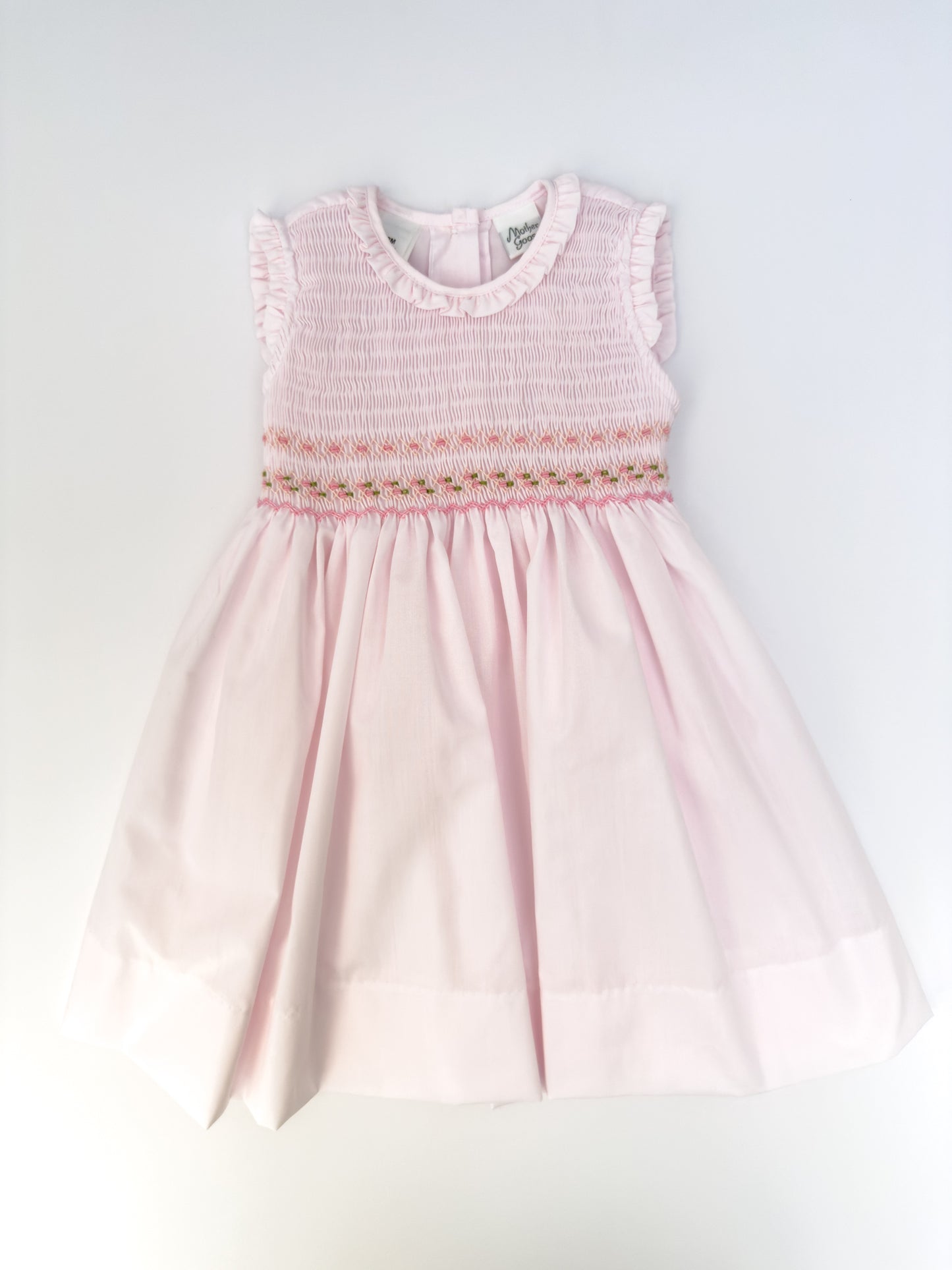 FH18-25-2 Light Pink Smocked Dress