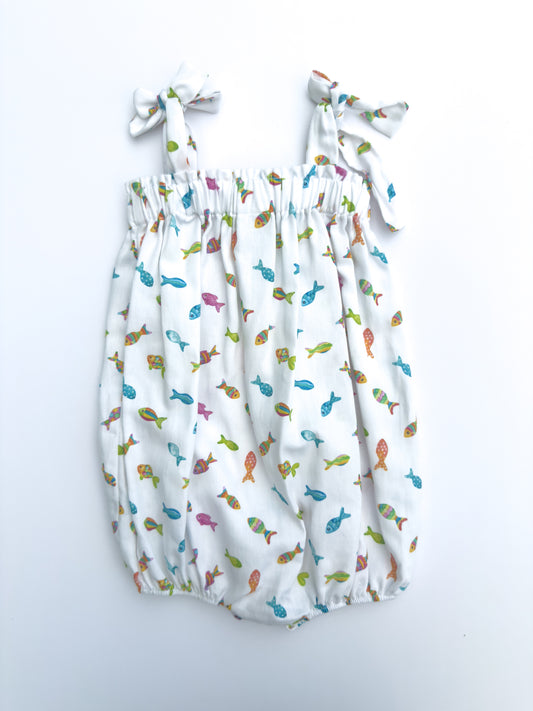 SS2024-2 Fish Print Romper