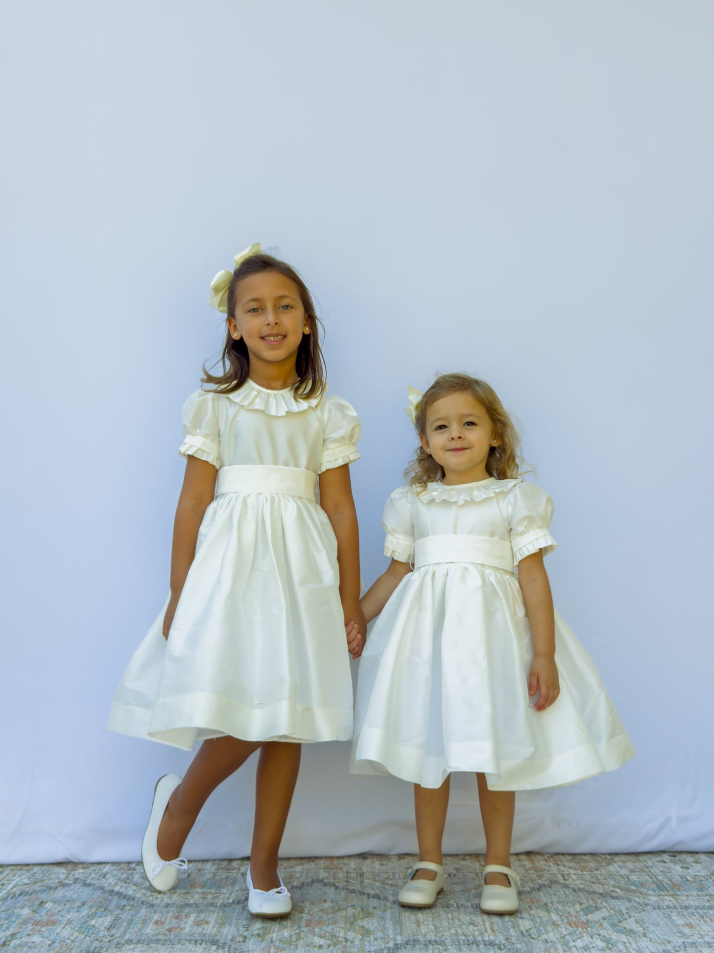 Ivory Tafetta Claire Dress 4916PSL