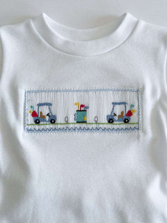 FH-12-25-2 GOLF SMOCKED SHORT SET