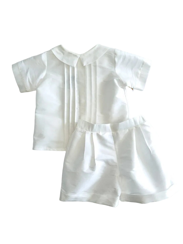 Ivory Taffeta Set 3821S