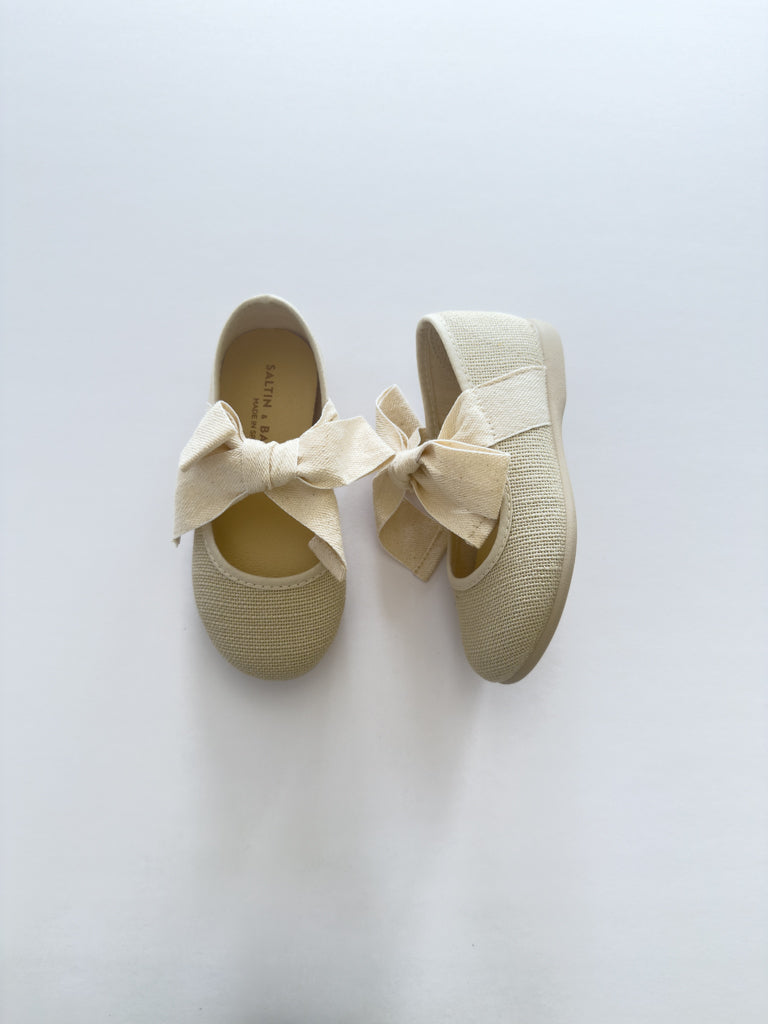 Hielo Linen Bow Mary Jane 1174-09