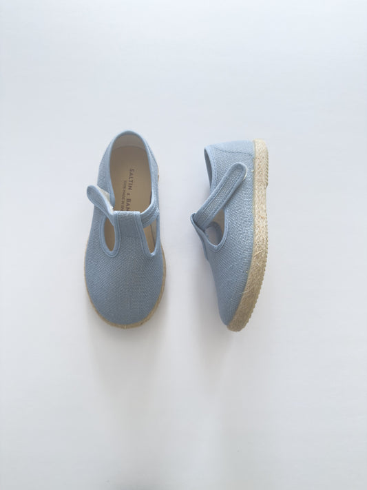 2136-09 Indigo T-Strap