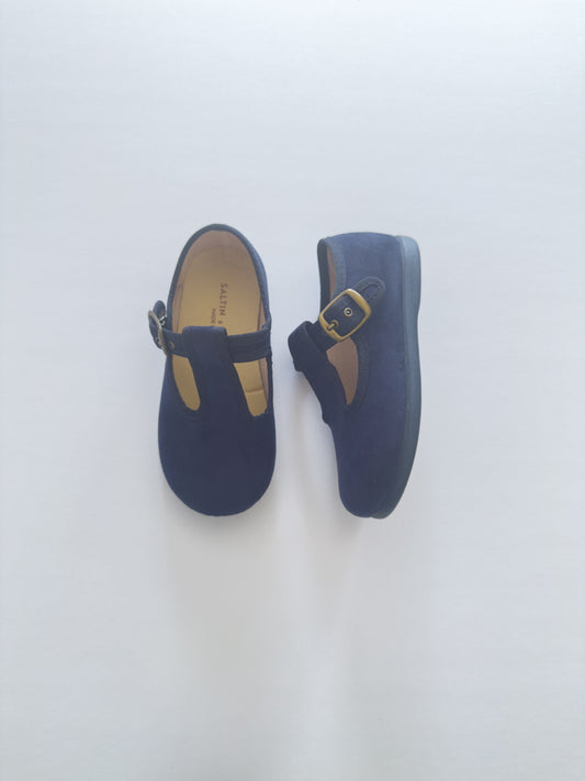 1136-02 T-Strap Navy